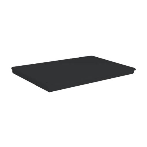 Worktop  Metal, plain 1000 x 600 mm