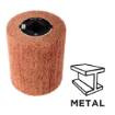 Satin finishing roller for satin maker 58GE137