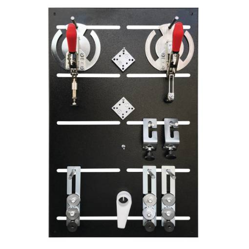 Clamping system  for hole grid Ø 20 mm Set 2