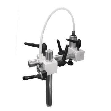 Pneumatic clamping device