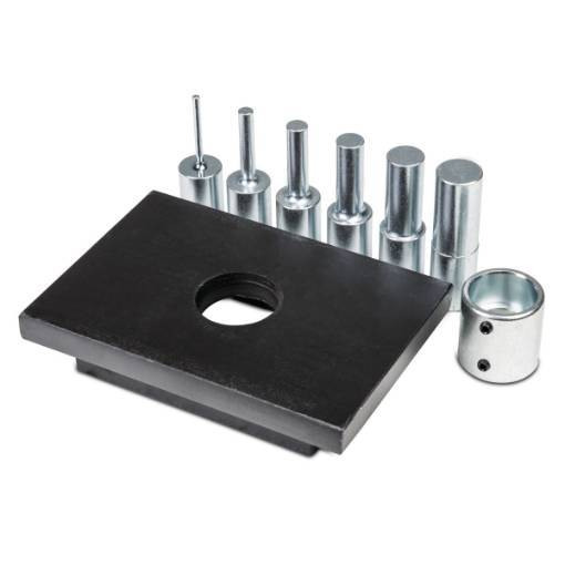6-piece printing mandrel set with perforated plate  WPP 15