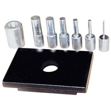 6-piece printing mandrel set with perforated plate  WPP 20