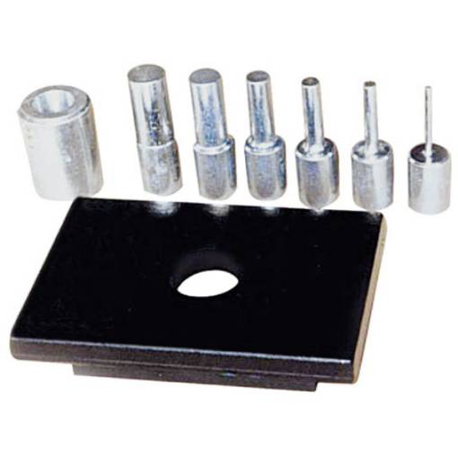 6-piece printing mandrel set with perforated plate  WPP 20