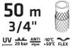 Garden hose 50 m, 3/4 "ECONOMIC