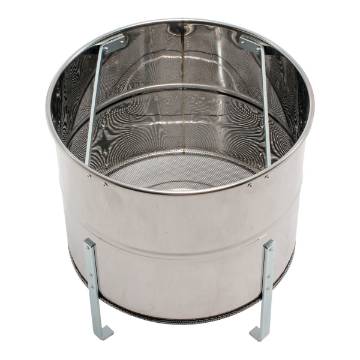 Metal screen basket