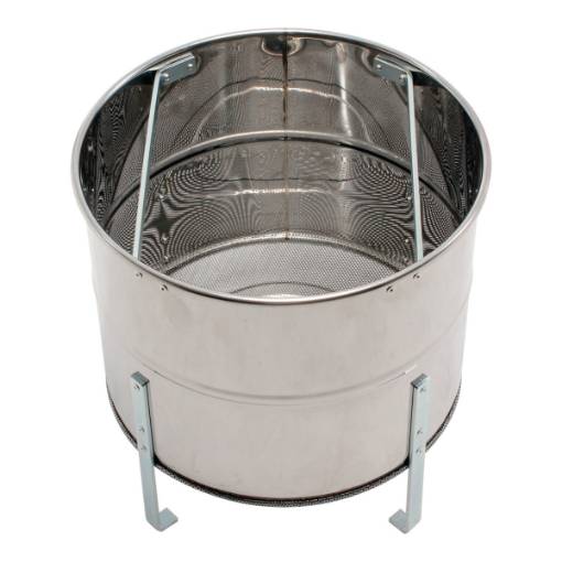 Metal screen basket
