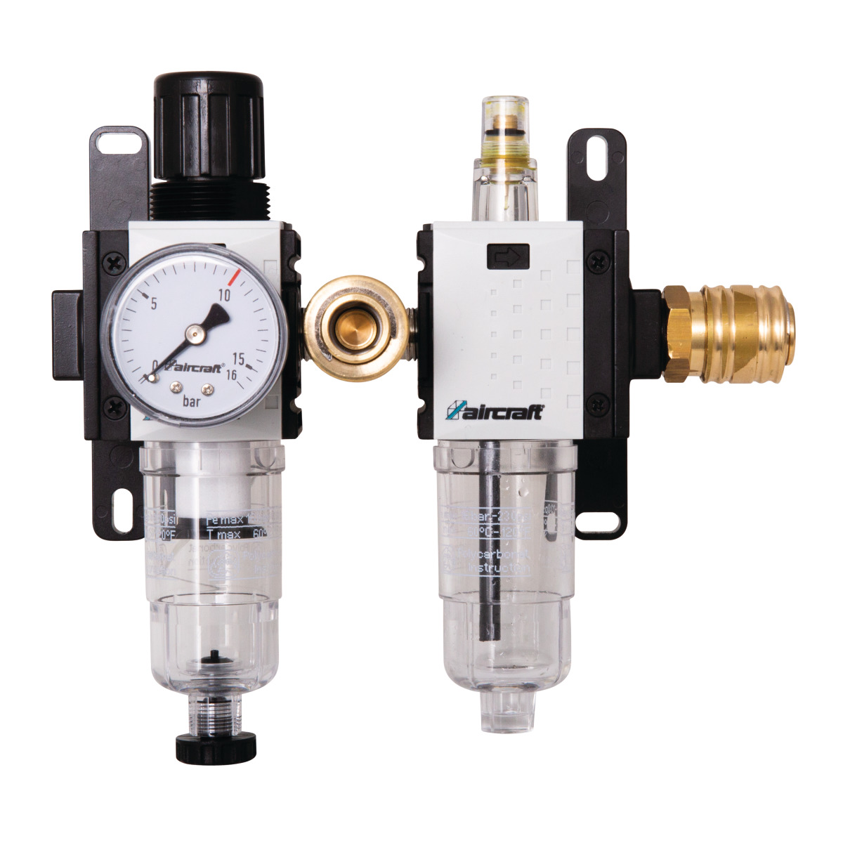 Combi maintenance unit  1/4" 12 bar