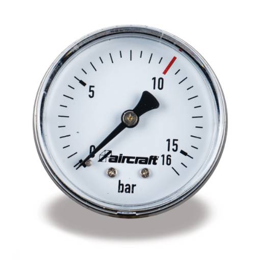 Pressure gauge  Ø 50mm, G1/8" lateral, 10 bar