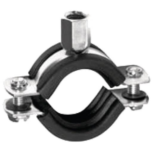 Screw terminal M8 with rubber inner band  28 mm