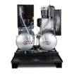 Stationary piston compressor AIRPROFI DUO 703 / 2x75 / 13K