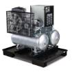 Stationary piston compressor AIRPROFI DUO 703 / 2x75 / 13K