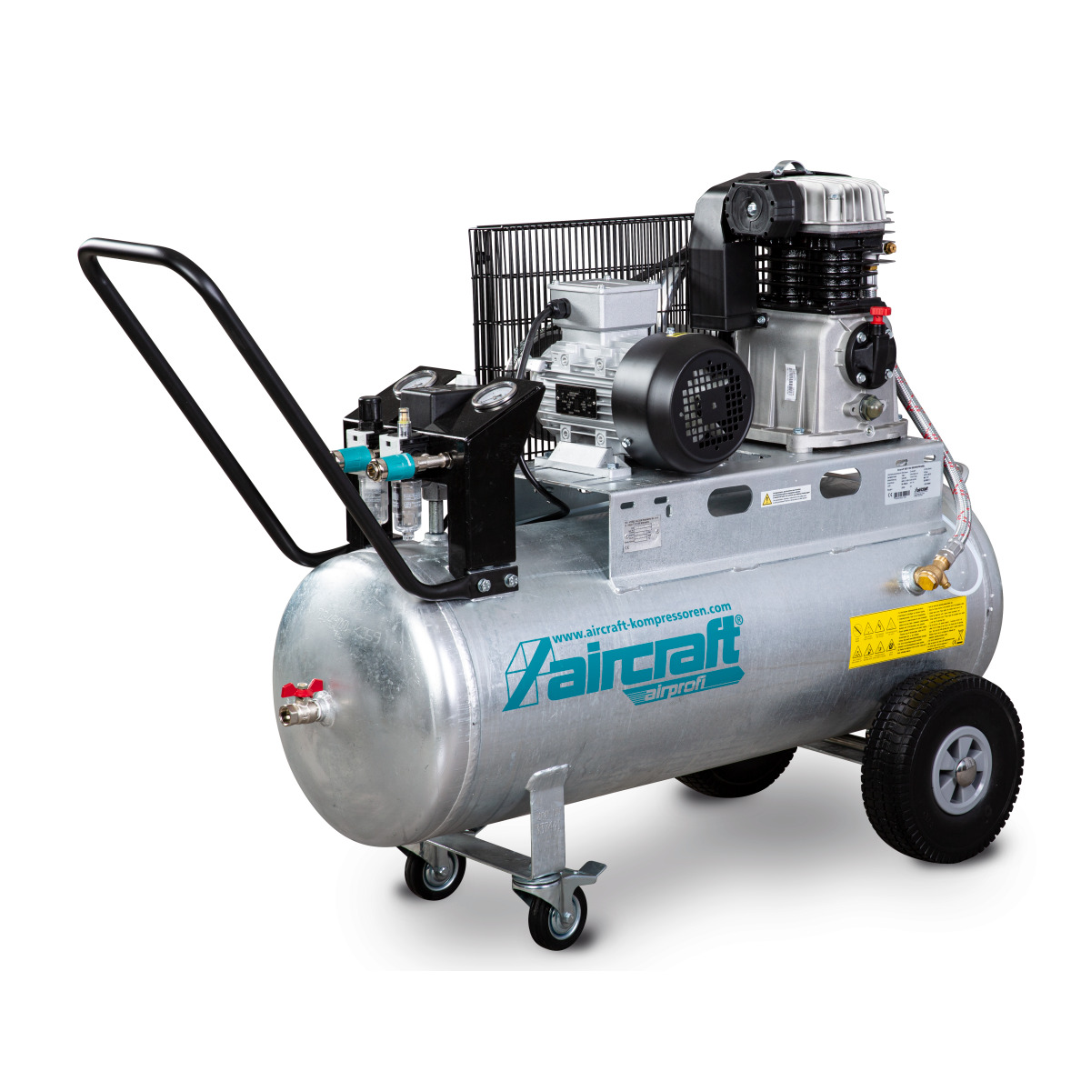 Mobile piston compressor with belt drive AIRPROFI 503/100 P