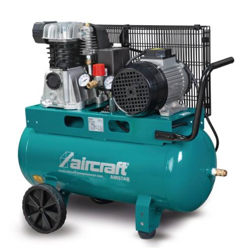 Mobile piston compressor with belt drive AIRSTAR 403/50 E 400V