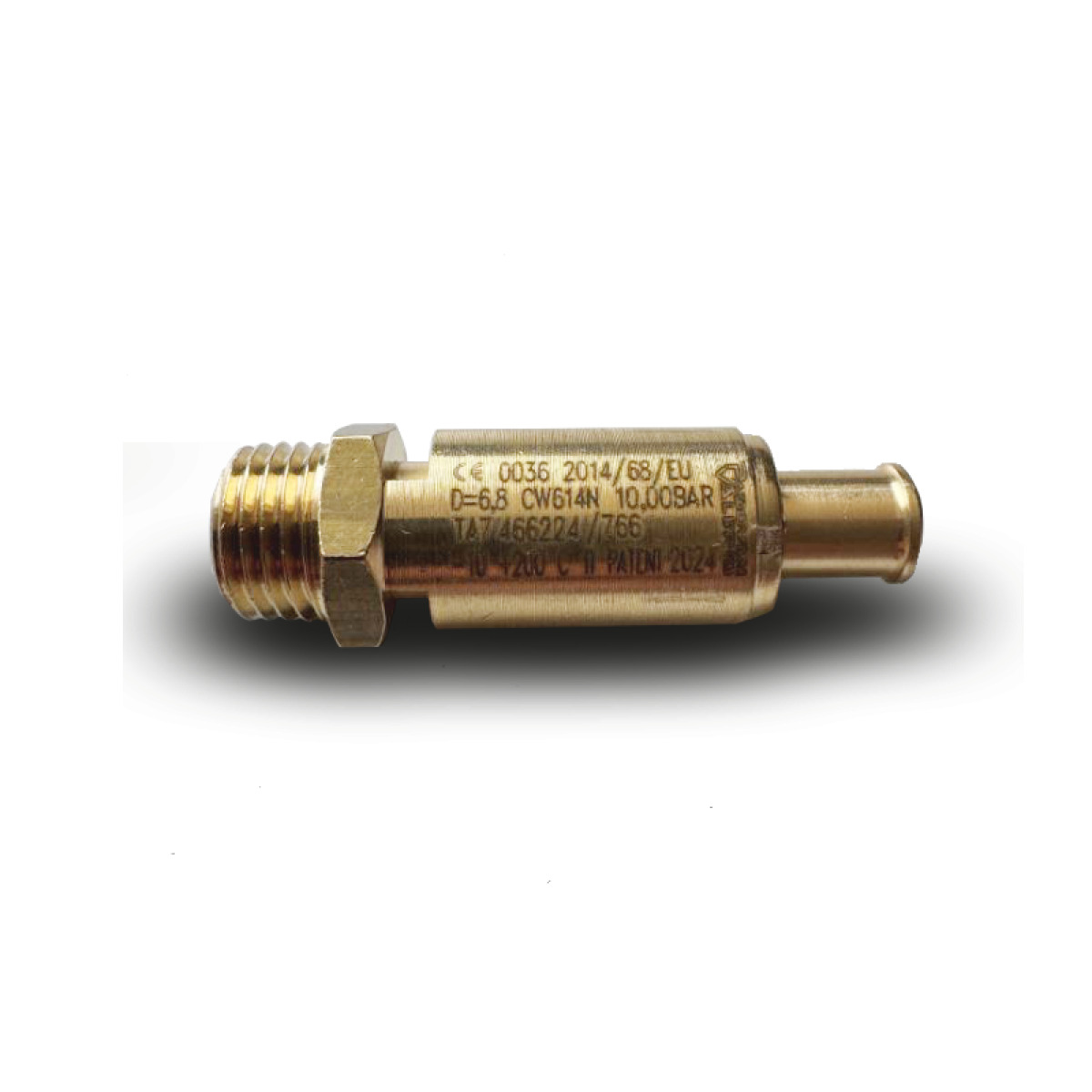Safety valve  10 bar G1/4" AG, 1170 Nl/min