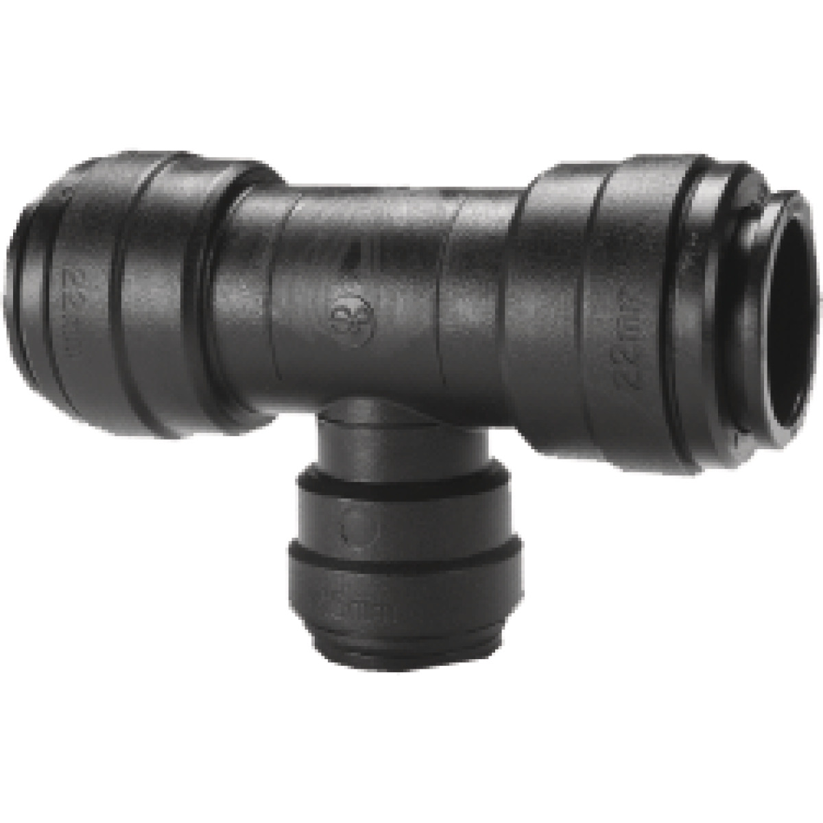 Reducing tee connector (POM)  18/15 mm