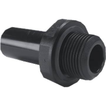 Male stem adaptor (POM)  18 mm OD / G½" OT