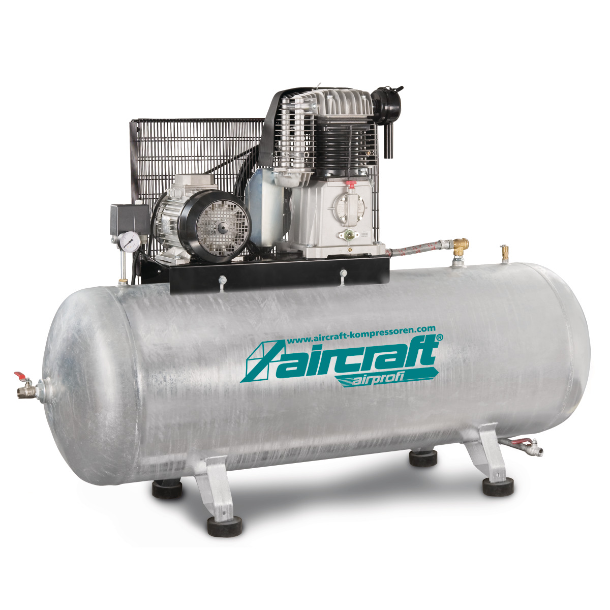 Stationary piston compressor (10 bar) AIRPROFI 1253/500/10 H