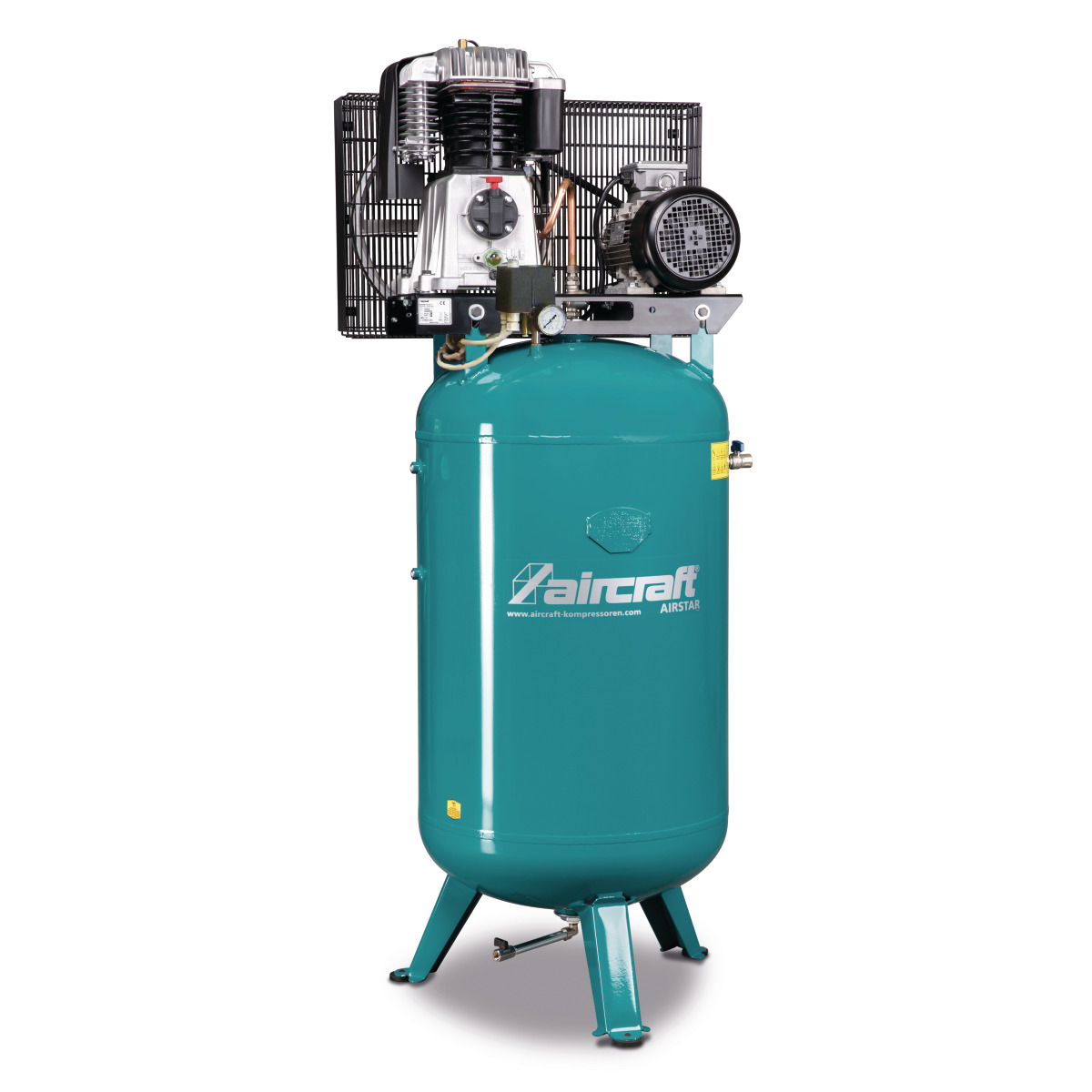 Stationary vertical piston compressor for belt-driven craftsmen AIRSTAR 703/270/10 V
