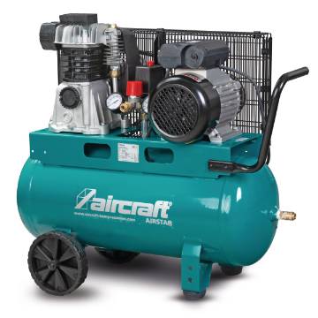 Mobile piston compressor with belt drive AIRSTAR 401/50 E 230V