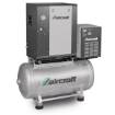 Screw compressor with ribbed belt drive on container with mounted refrigeration dryer A-MICRO SE 4.0-08-200 K