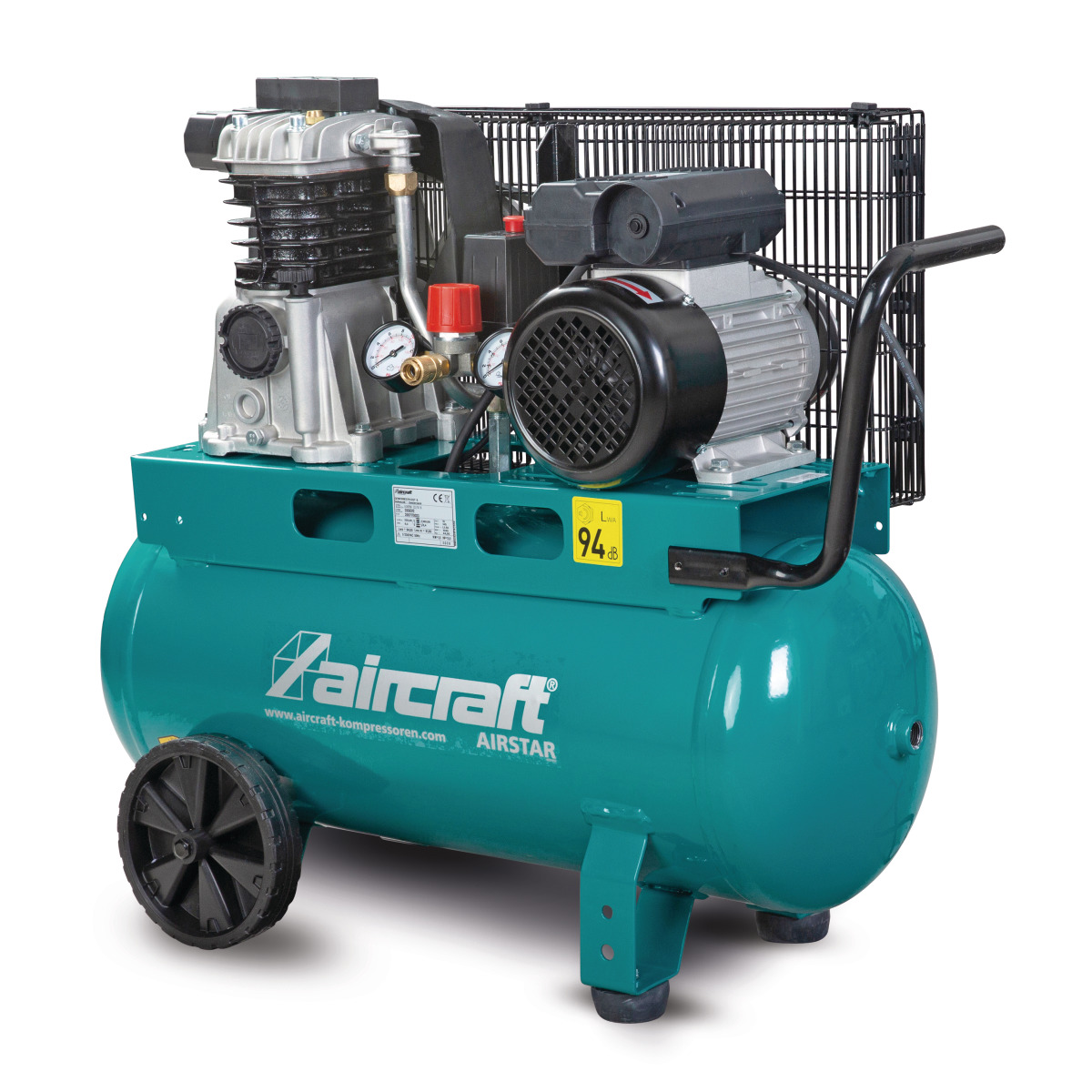 Mobile piston compressor with belt drive AIRSTAR 321/50 E