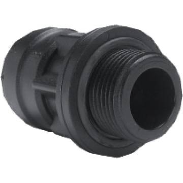 Straight screw-in connector (POM)  15 mm OD / G½" OT
