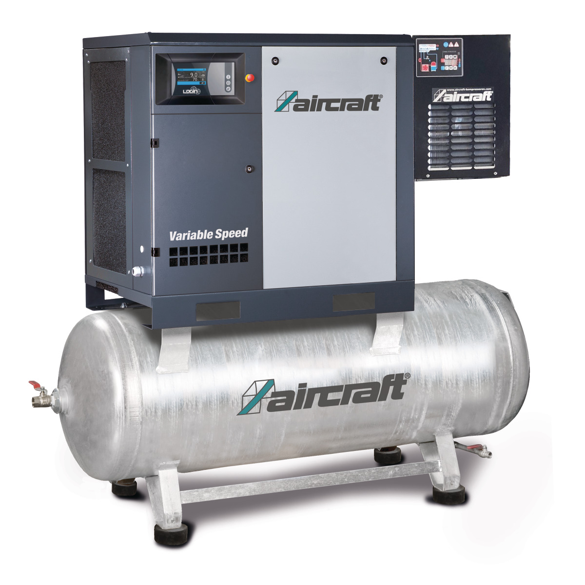 Screw compressor A-K-MAX 7,5-08-270 K VS (IE3)