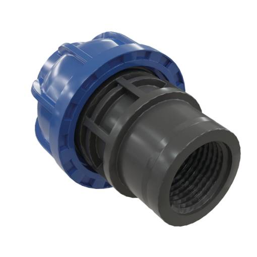 Straight screw-on connector  32 mm x G1i
