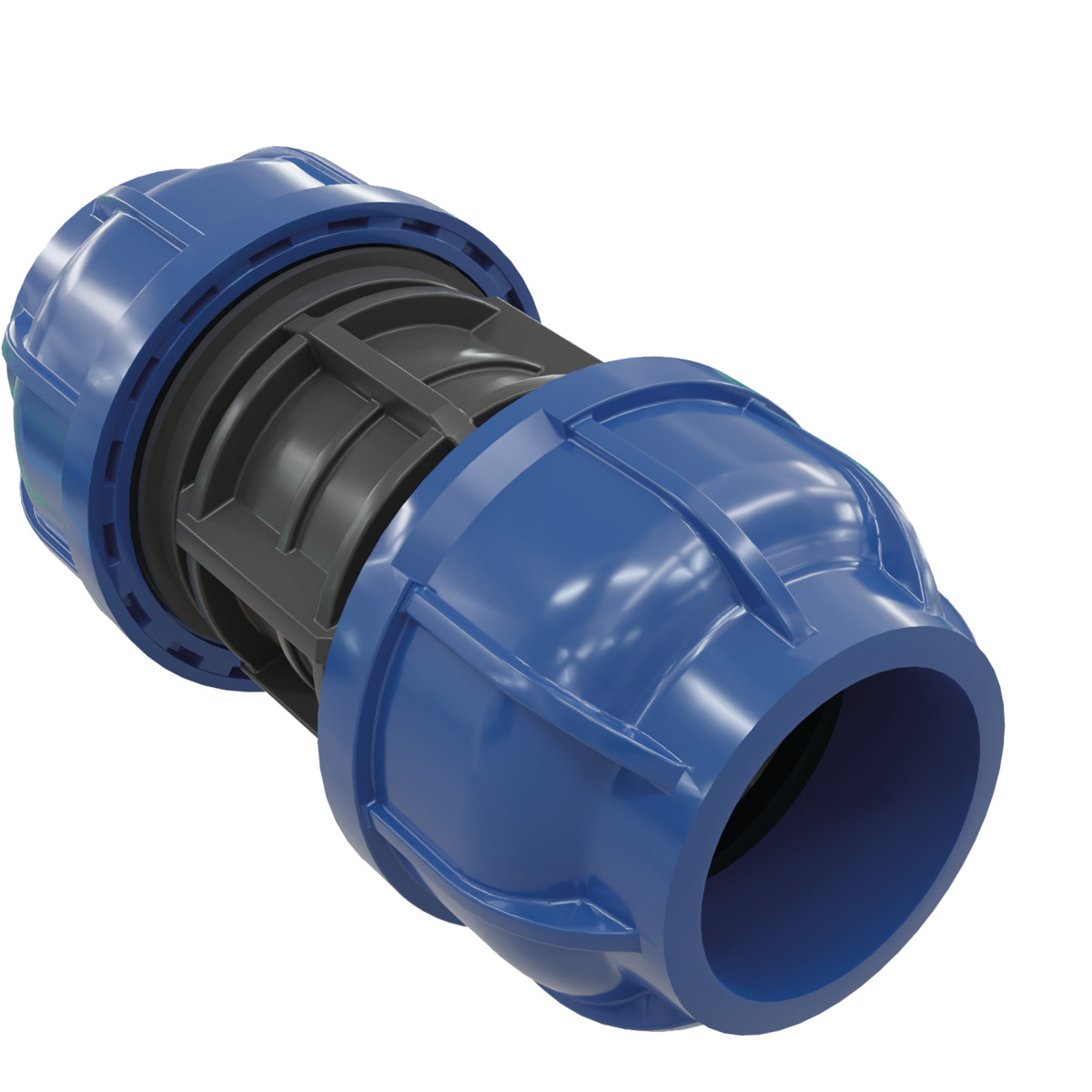 Straight connector  63 mm