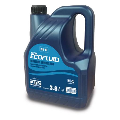 Mineral oil for screw compressors  ROTAR ECOFLUID 46 3.8 L
