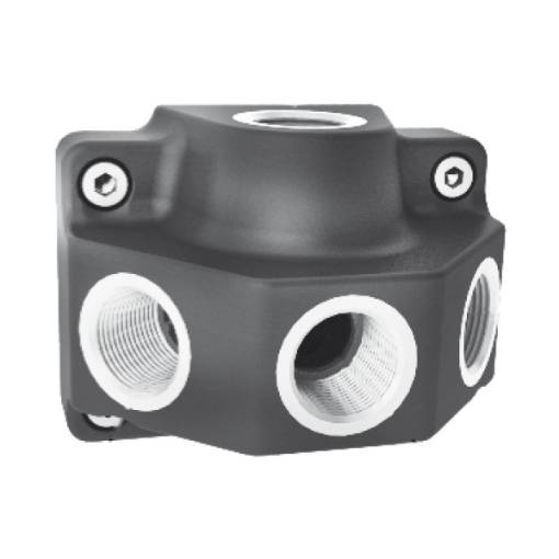 Air distribution box  PA 3/4" + 3 x 1/2"