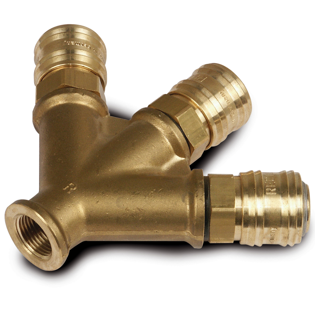 Distributor  3 x 3/8" with coupling