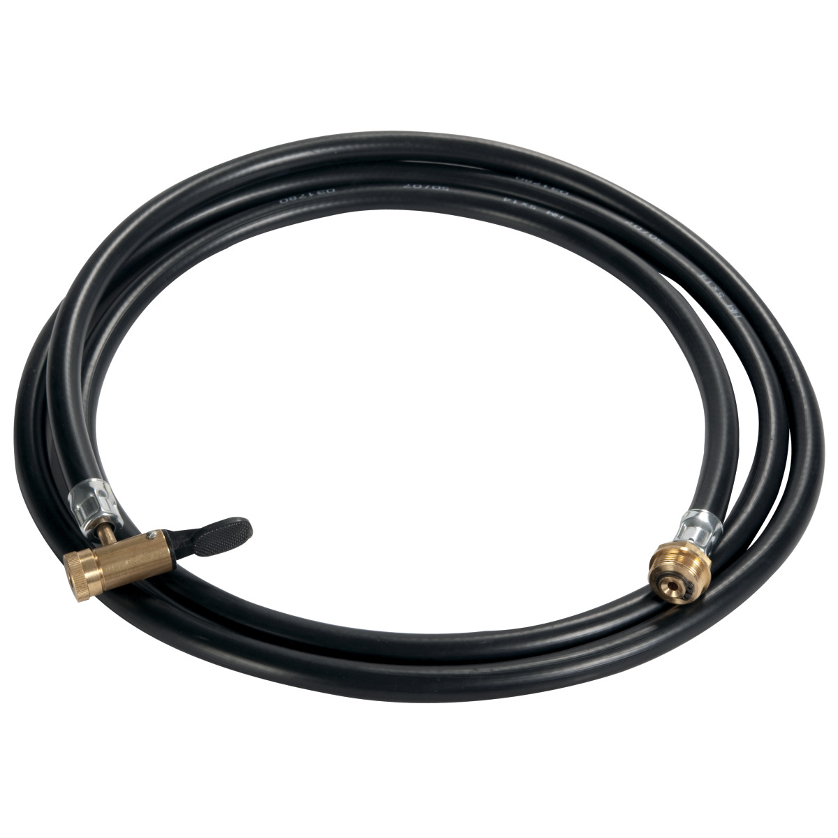 Compressed air hose  500 mm with lever plug