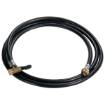 Compressed air hose  500 mm with lever plug