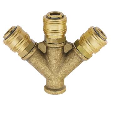 Distributor  3 x 1/2" with coupling