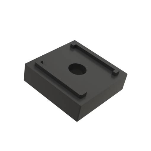 Spacer plate  10mm for fixing brackets 32/40/50/63mm
