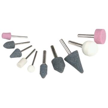 Mounted Points Set  10-piece set of grinding pins (5 x 3 mm, 5 x 6 mm)