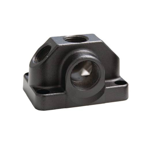 Feed-through junction box  DV 2 x 3/4" and 3 x 1/2"