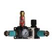 End distribution box 2 safety couplings  AH, DR 12 bar 18 mm