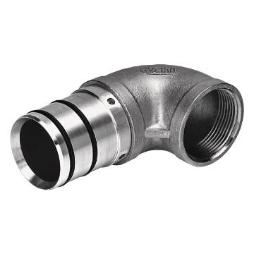 Bow 90°,  open on one side  50 mm / 1 ½ "