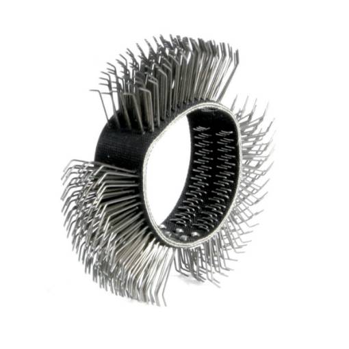 Wire brush belt  roughly 23 mm