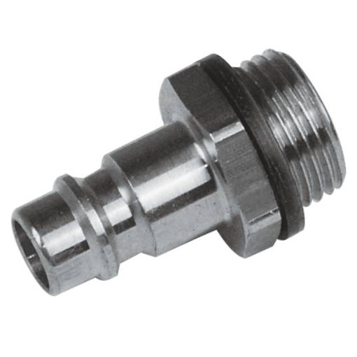Plug-in nipple steel  ¼" outside thread