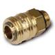Coupling with external thread 3/8" MALE / SP