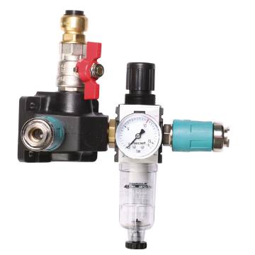 End distribution box 2 safety couplings  AH, FDR 12 bar 15 mm
