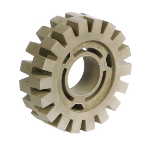 Rubber eraser disc  grey