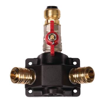End distribution box 2 one-hand couplings  AH 18 mm