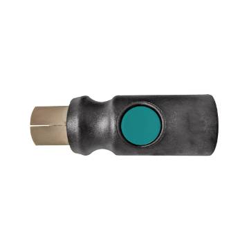 One-hand safety quick coupling  1/4" FEMALE THREAD