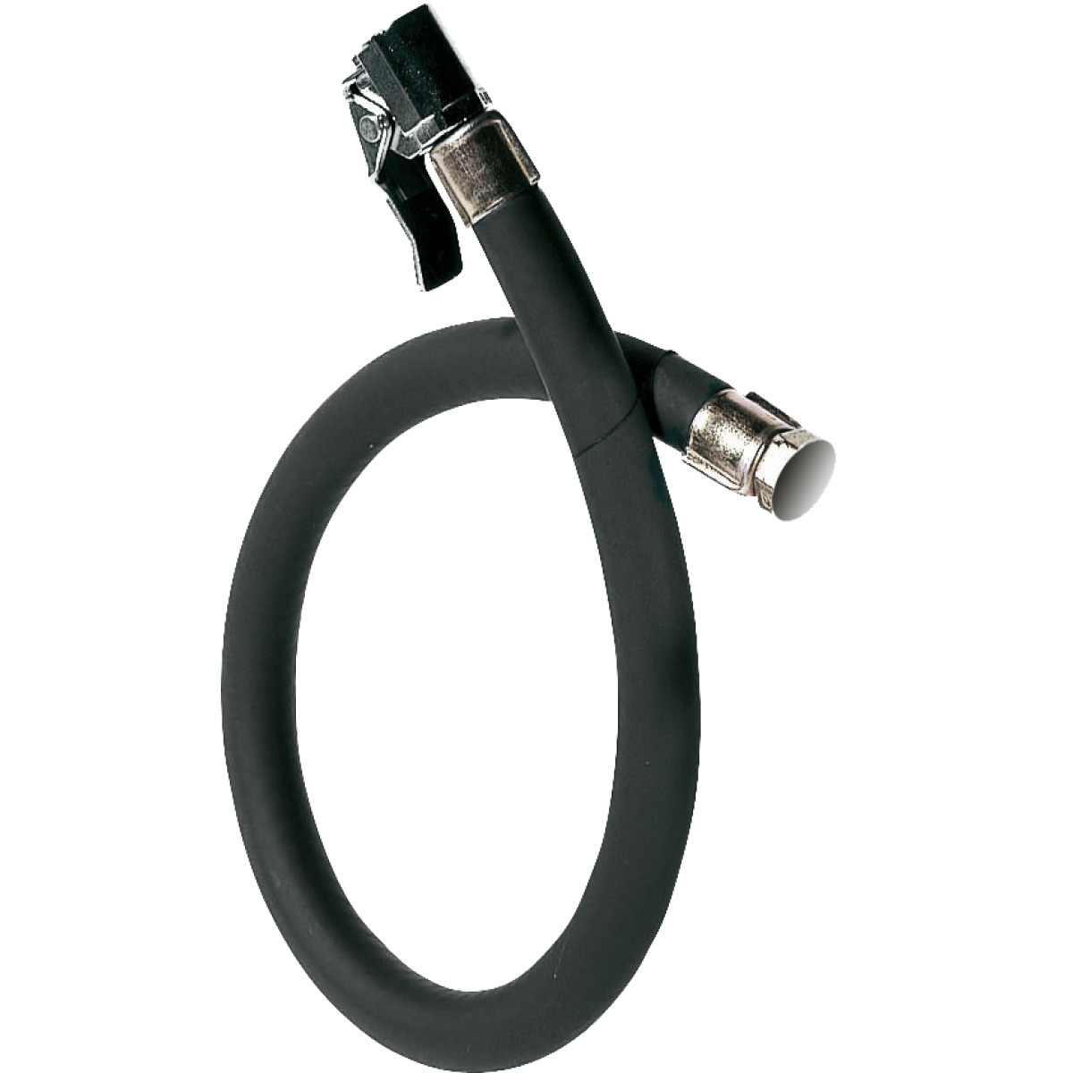 Compressed air hose  380 mm with quick plug
