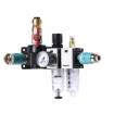 End distributor box w 2 safety couplings  AH, FDR, NÖ 12 bar 15 mm