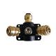 Air inlet socket 2 one-hand couplings  18 mm